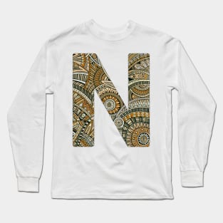 Letter Long Sleeve T-Shirt